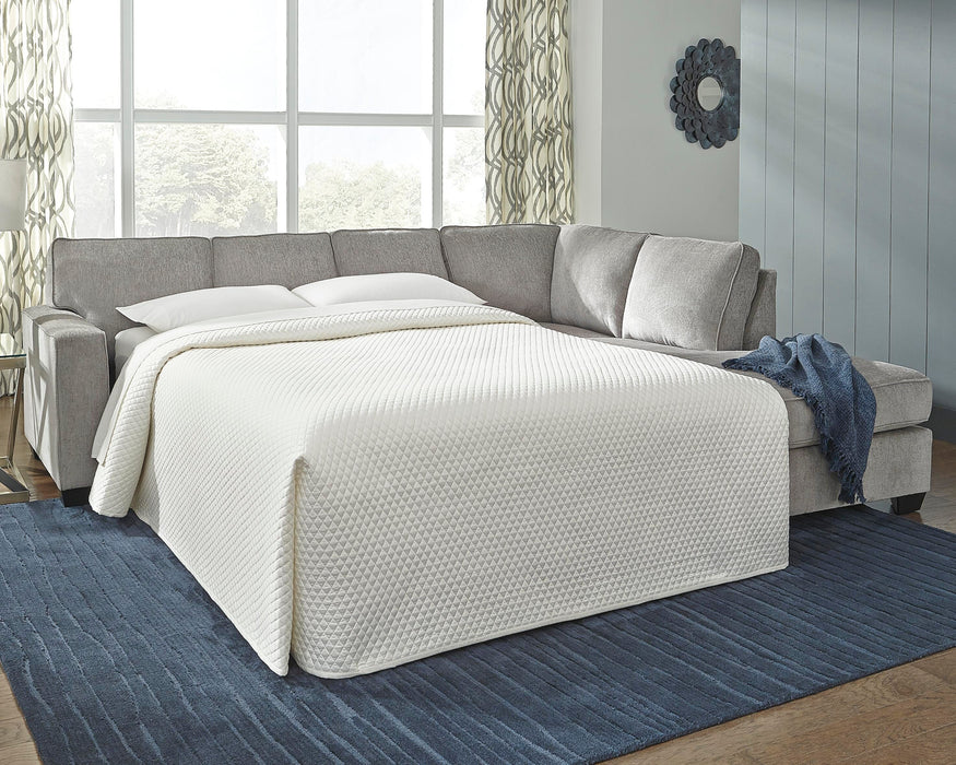 2-Piece Sleeper Sectional with Chaise