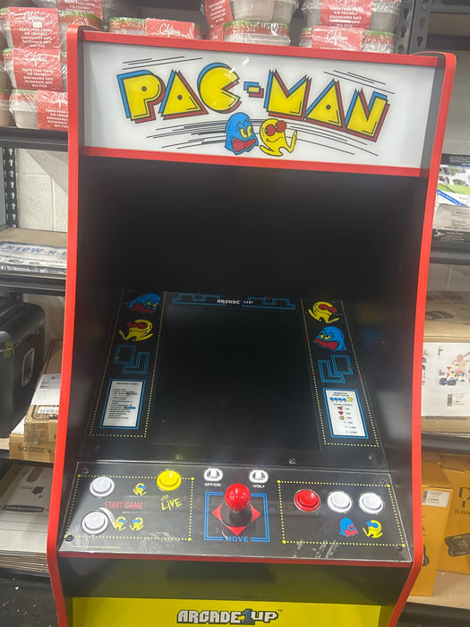 Arcade1Up Pacman Legacy Deluxe Arcade Machine - open_box