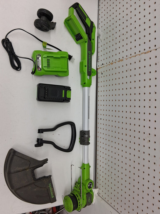 Greenworks 40V 13 in Cordless String Trimmer, Tool Only - used_good