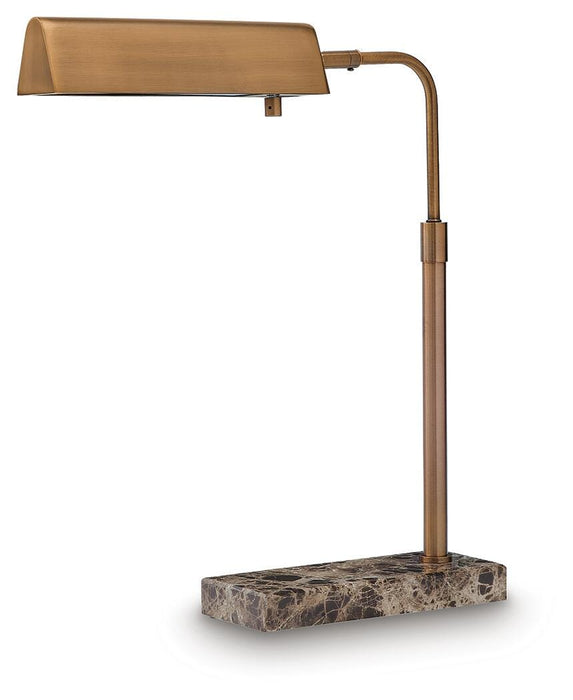 Yafe Bronze Finish Metal Desk Lamp (1/CN)