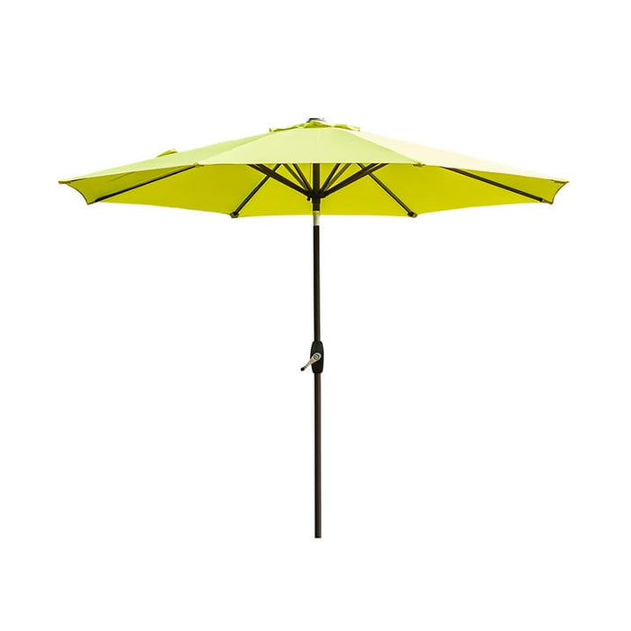 Westin Outdoor 9 Ft Patio Market Umbrella with Tilt & Crank, Lime Green - open_box