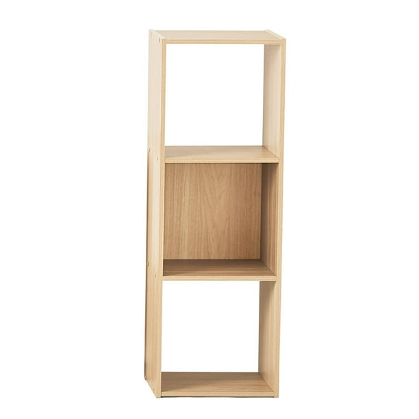 Mainstays 3 Cube Storage Organizer, Spring Pine - new