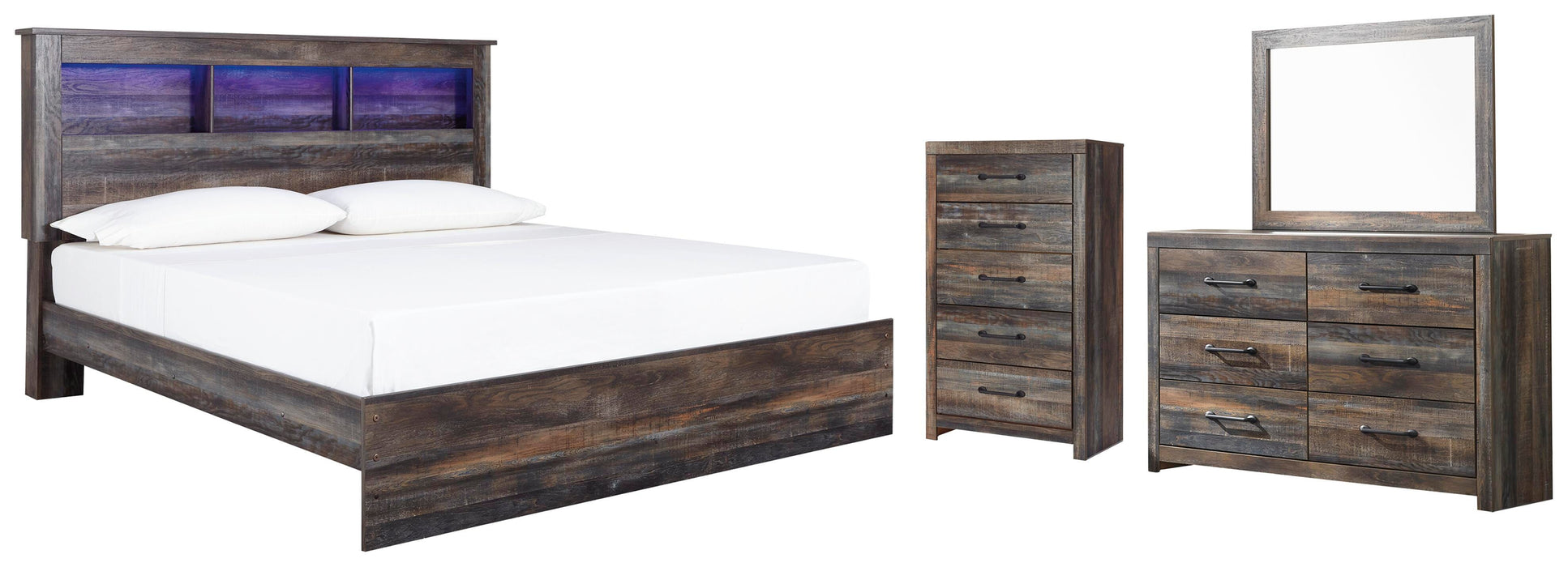 Drystan Multi Bookcase Bedroom Collection