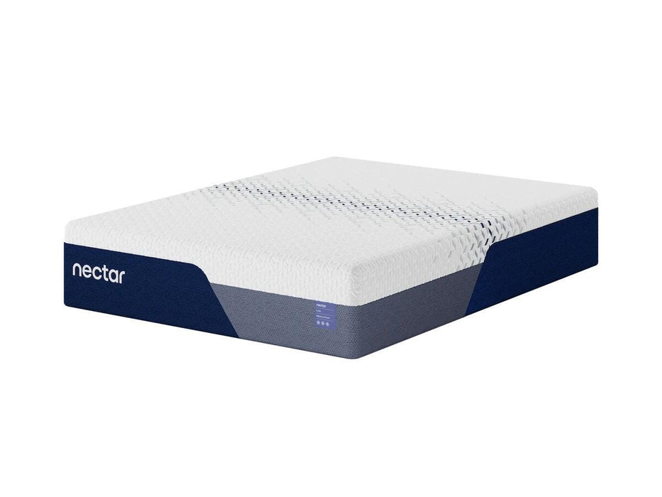 Nectar Luxe Memory Foam White Queen Mattress