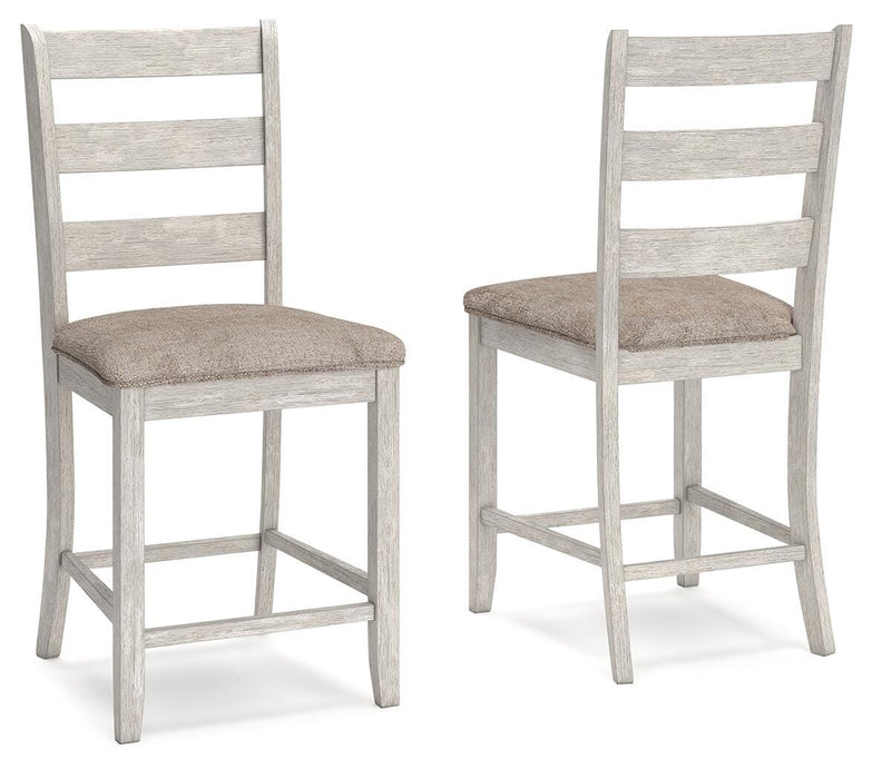 Skempton White/Light Brown Dining Collection