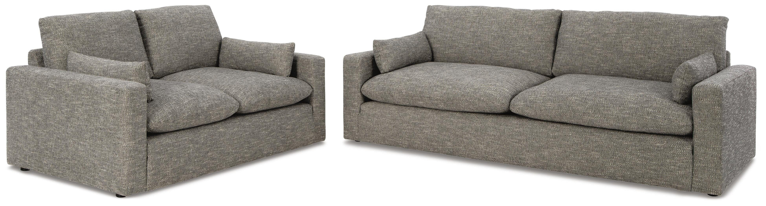 Dramatic Granite Dramatic Sofa and Loveseat