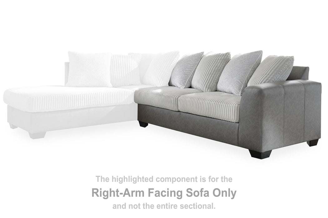 Clairette Court Alloy Living Room Collection