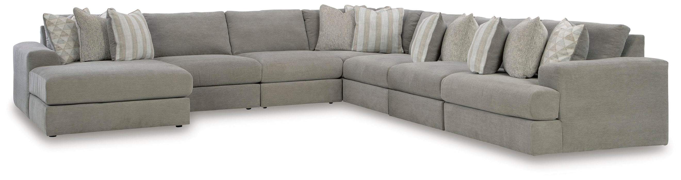 Avaliyah Ash Avaliyah 7-Piece Sectional with Chaise