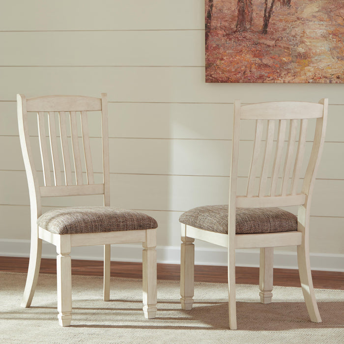 Bolanburg Two-tone Dining UPH Side Chair (Priced Per Item, Must Order 2, 4, 6, or 8)
