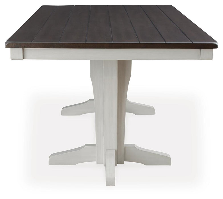 Darborn Gray/Brown Darborn Dining Table