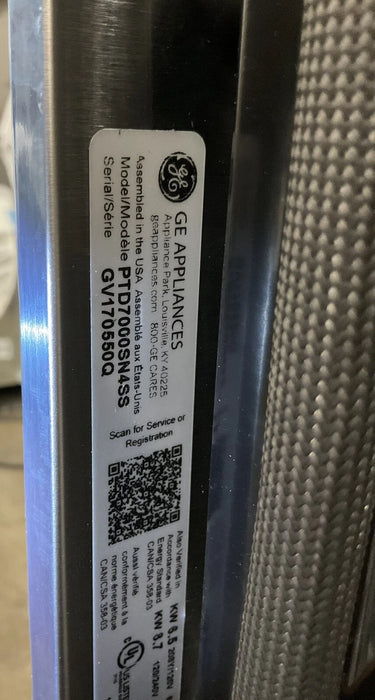 GE Profile Double Electric Convection Wall Oven PTD7000SNSS Manufactured 8/23 - open_box