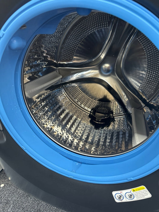 GE Profile - UltraFast 4.8 Cu. Ft. High-Efficiency Smart Front Load Washer and Electric Dryer Combo with Ventless Heat Pump - Carbon Graphite - new