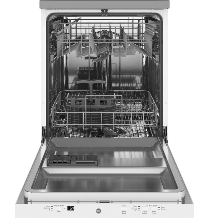 GE® ENERGY STAR® 24" Stainless Steel Interior Portable Dishwasher with Sanitize Cycle - display_model