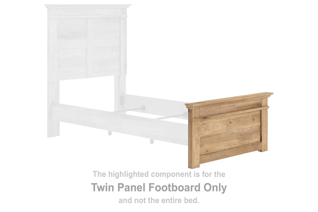 Fenderport Tan Twin Panel Footboard