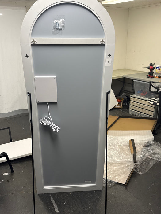 CONCETTA 71"x 26" Arched Full Length LED Floor Mirror , 3 Light Modes for Bedroom and Cloakroom - new