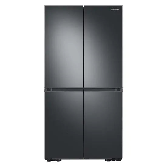 Samsung - 29 cu. ft. 4-Door Flex French Door Smart Refrigerator with Dual Ice Maker - Black Stainless Steel - new