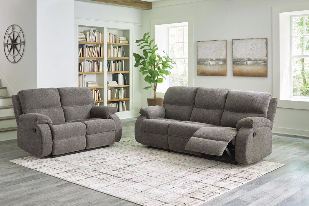 Scranto Brindle Scranto Sofa and Loveseat