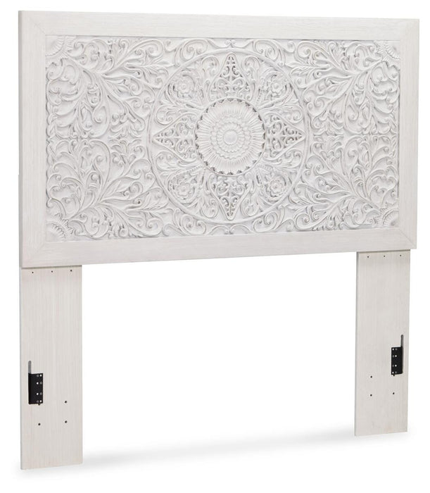 Paxberry Whitewash Full Panel Headboard