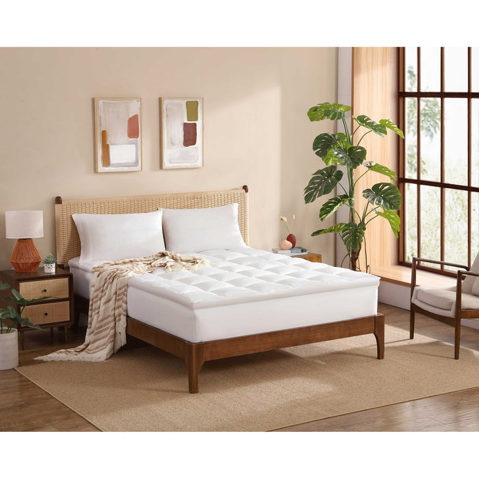 Allswell Ultra Plush Pillow Top Mattress Topper, Queen