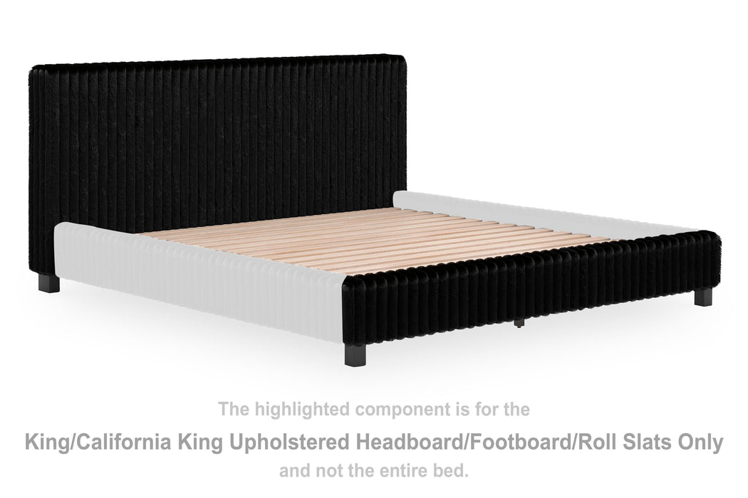 Birmonton Black K/CK UPH HDBD/FTBD/Roll Slats