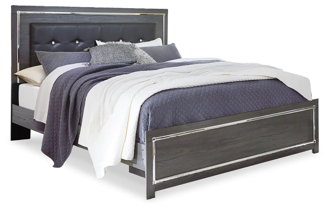 Lodanna Gray Lodanna King Panel Bed