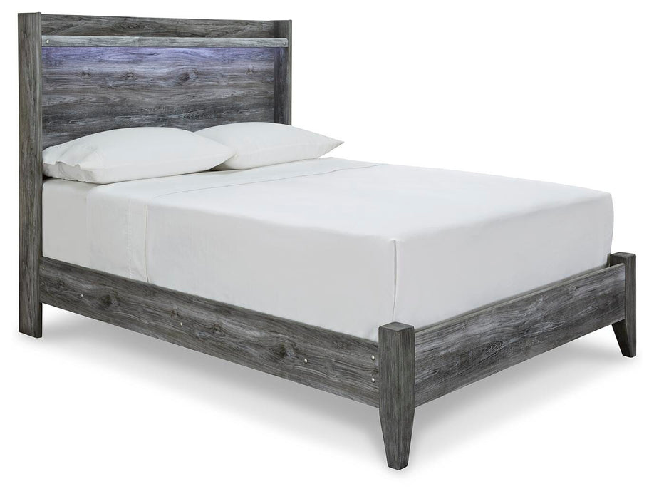 Baystorm Gray Baystorm Full Panel Bed