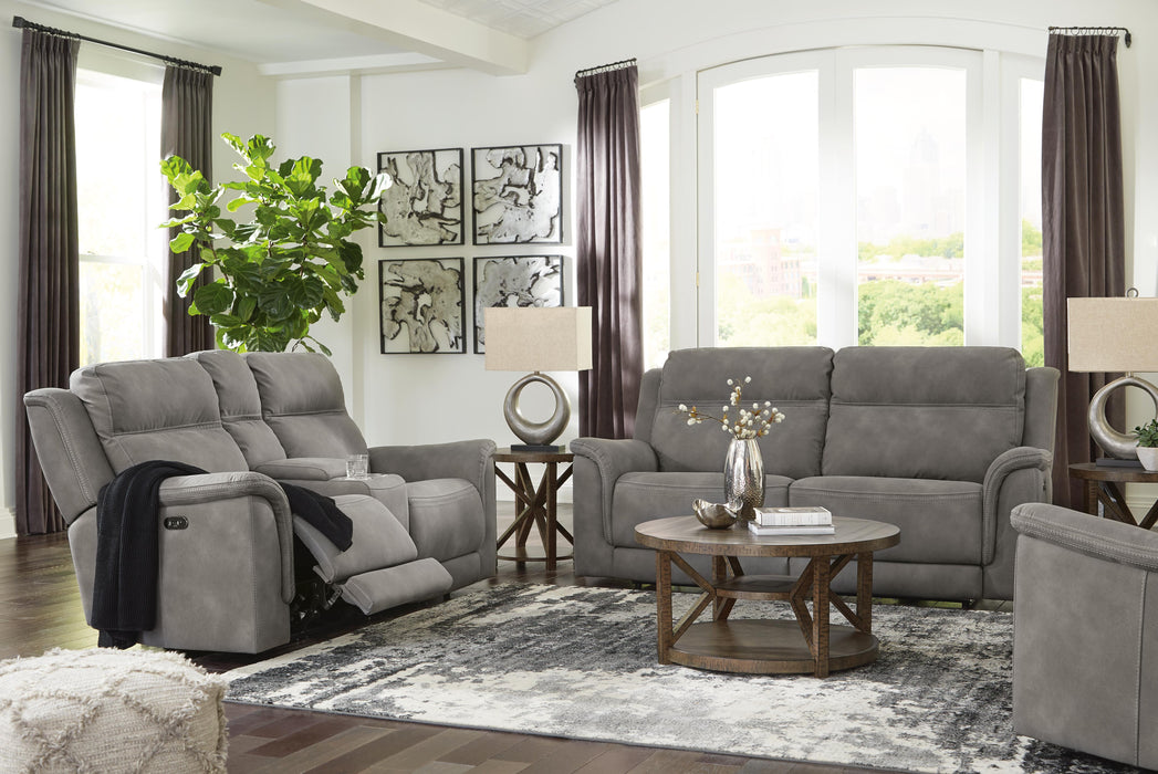 Next-Gen DuraPella Slate Next-Gen DuraPella Sofa, Loveseat and Recliner