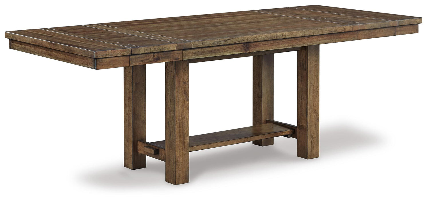 Moriville Grayish Brown Dining Collection