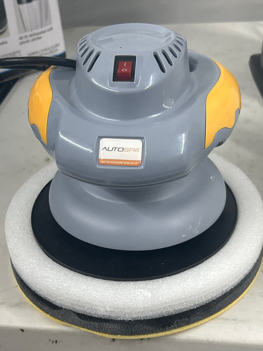 AutoSpa 10" Orbital Car Suerface Polisher with Bonus Bonnets, 94001ASWDI - use_like_new