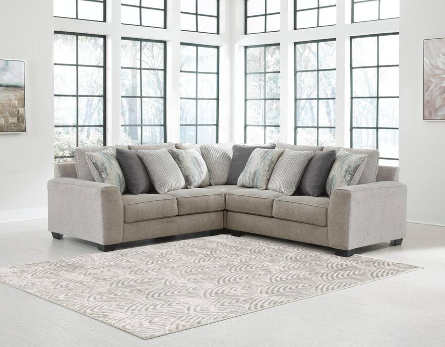 Ardsley Pewter Ardsley 3-Piece Sectional