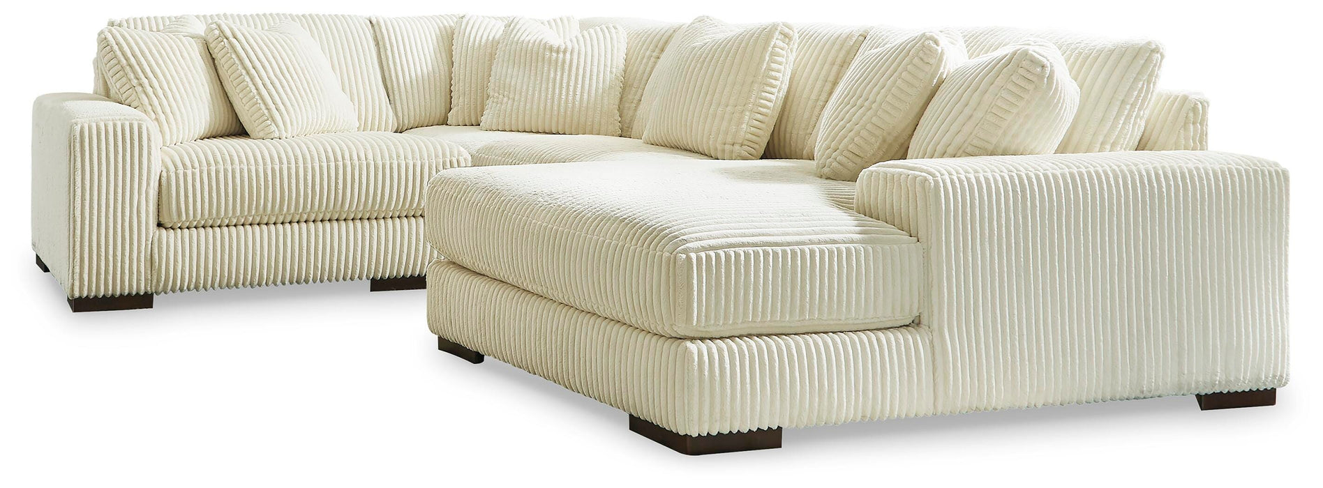Lindyn Ivory Lindyn 4-Piece Sectional with Chaise