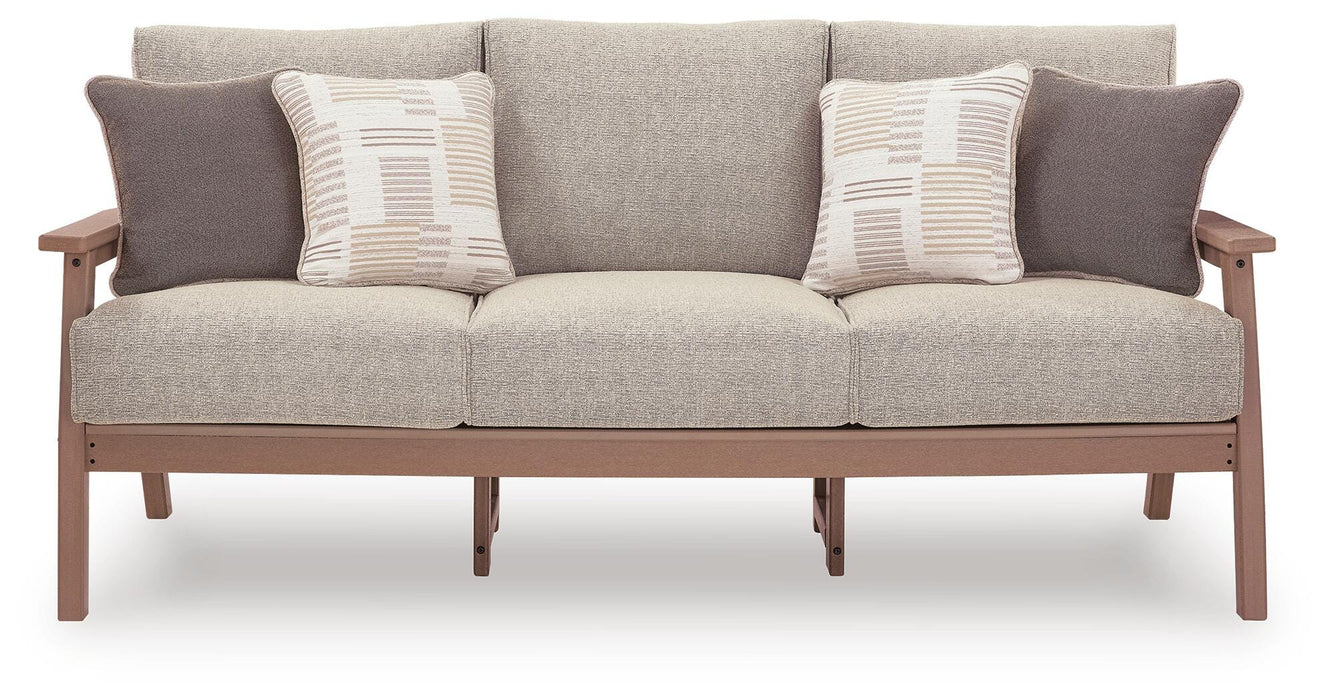 Cliffs Beach Driftwood Sofa with Cushion