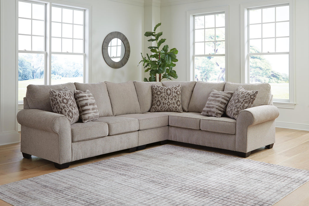 Claireah Umber Claireah 3-Piece Sectional