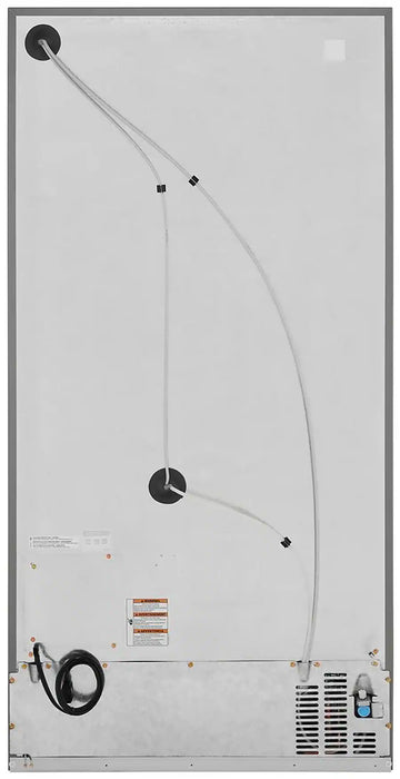 KitchenAid - 22.6 Cu. Ft. Side-by-Side Counter-Depth Refrigerator - Stainless Steel - display_model