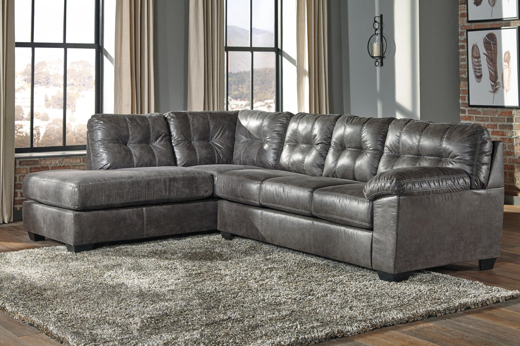 Fallston Slate Fallston 2-Piece Sectional with Chaise