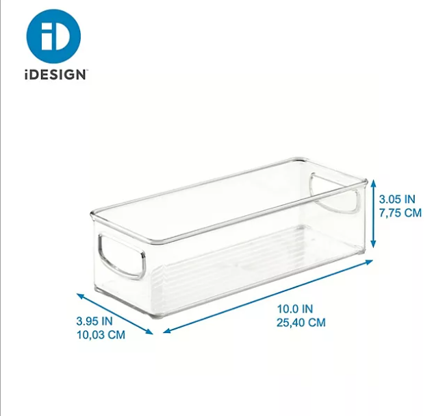 iDesign 10-Piece Fridge + Freeze Storage Bin Starter Set - open_box