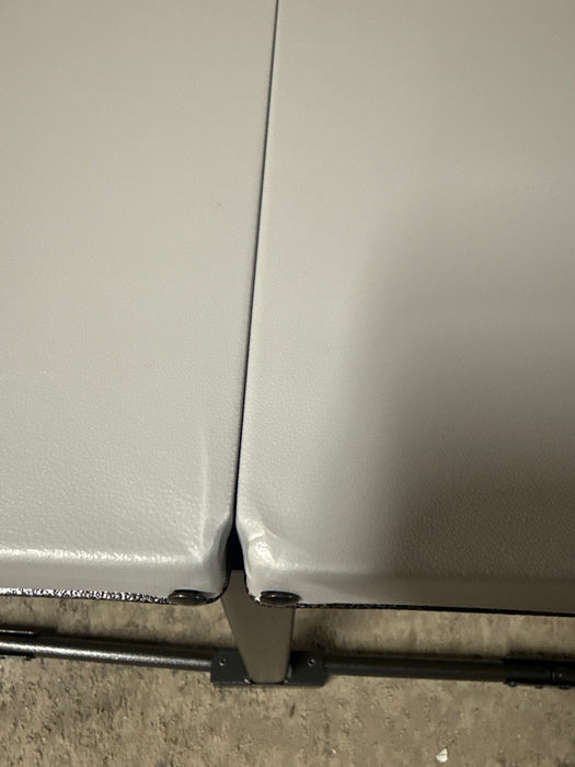 Your Zone Folding Kid's Picnic Activity Table for Ages 3-8, White - new