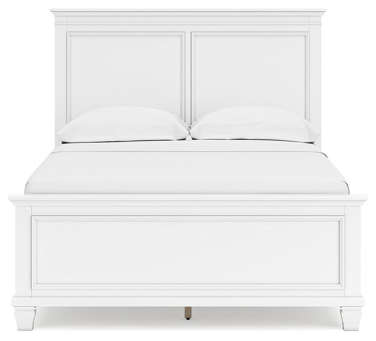 Fortman White Bedroom Collection