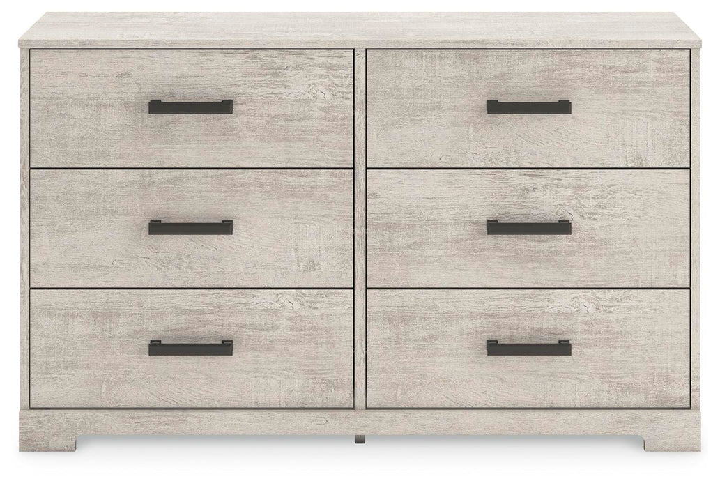 Shawburn Gray Six Drawer Dresser