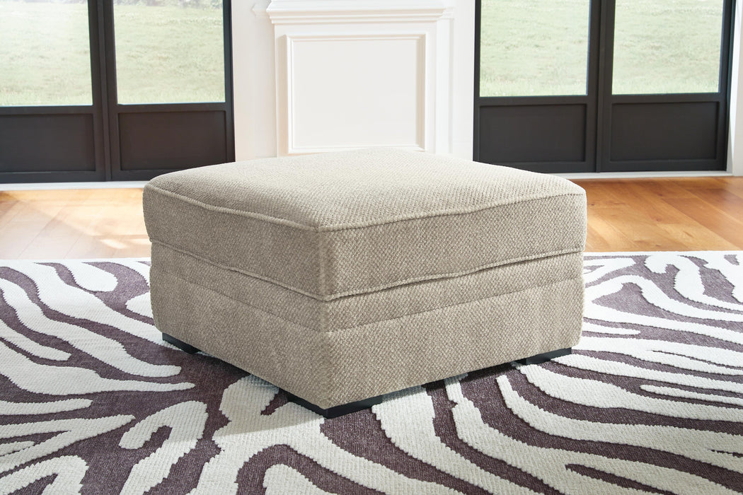 Calnita Sisal Ottoman With Storage