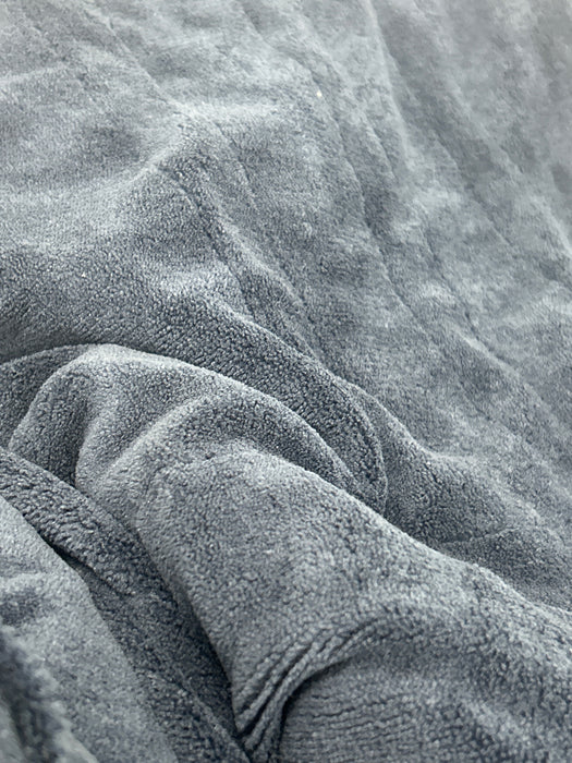 Sunbeam Electric Heated Bed Blanket Navy Soft Microplush 12 Heat Settings Queen 90 x 84 - new