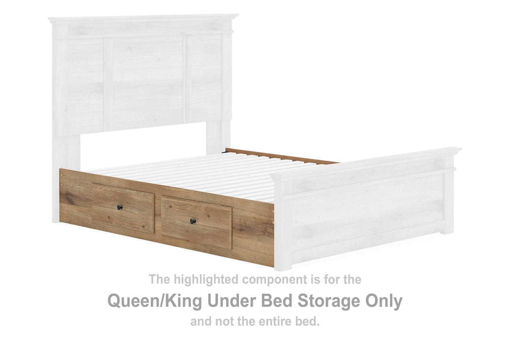 Fenderport Tan Queen/King Under Bed Storage