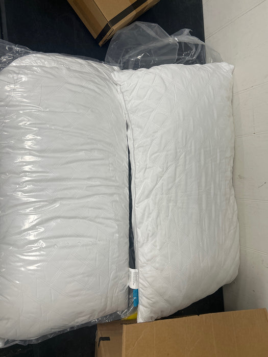 Bed Pillows for Side Sleeper King Size Pillows for Bed Set of 4 Cooling Hotel Pillows for Sleeping Down Alternative Filling Luxury Soft Supportive Plush Pillows 4 Pack 20 x 36 Inches - new