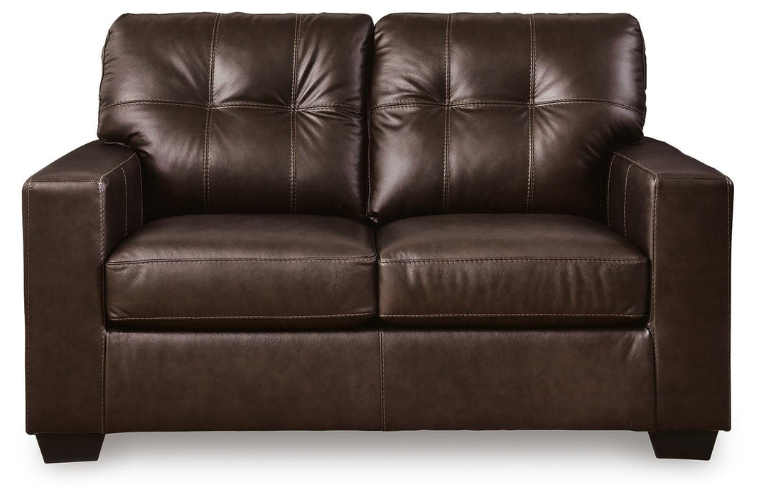 Santorine Dark Brown Loveseat