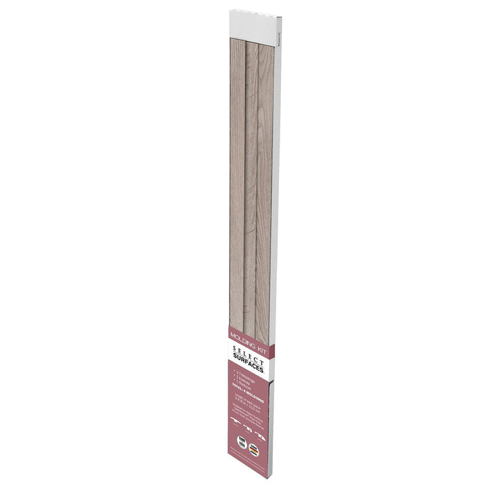 Select Surfaces Pearl Gray Molding Kit - open_box