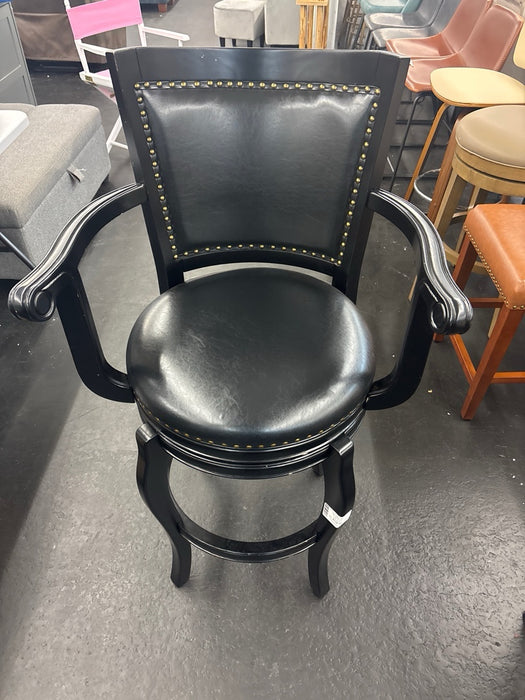 Boraam Jones 31" Swivel Bar Stool-Black, 29-Inch, 1-Pack - new