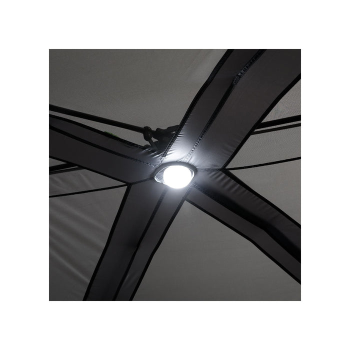 Member's Mark 12-Person Instant Cabin Tent with LED Lighting - new