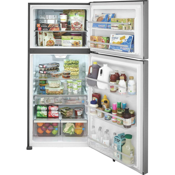 Frigidaire Fght2055v Gallery 30" Wide 20 Cu. Ft. Energy Star Certified Top Freezer - open_box