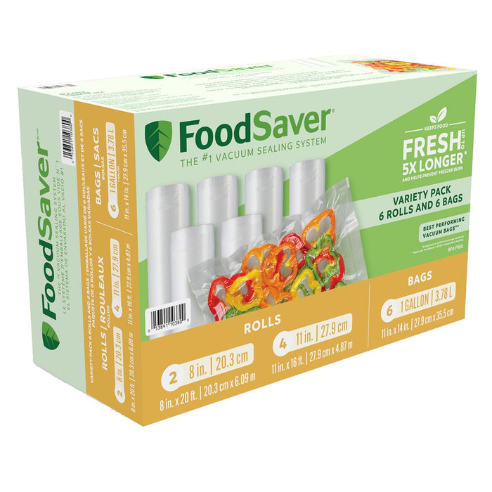 FoodSaver Roll Combo Pack - open_box