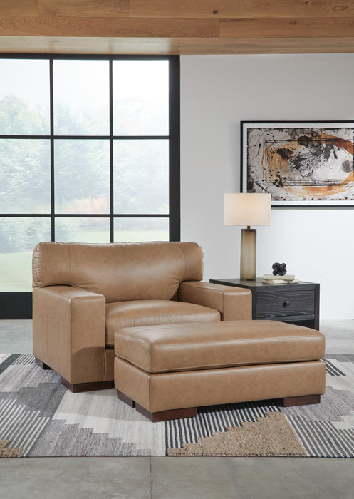 Lombardia Tumbleweed Lombardia Chair and Ottoman